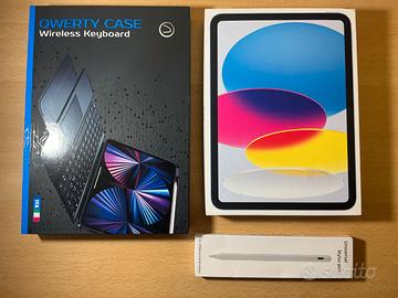 Apple iPad 10 64GB + Accessori Batteria 100%