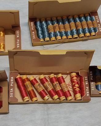 Rocchette seta Vintage Bozzolo Reale