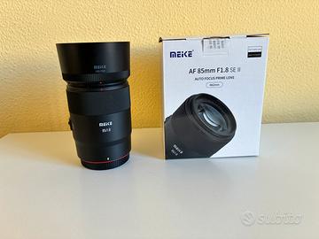 Meike 85mm f1.8 STM SE II x Nikon Z garanzia 2028