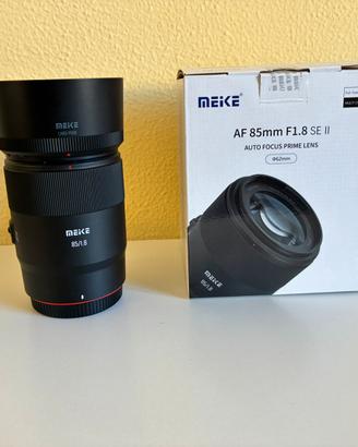 Meike 85mm f1.8 STM SE II x Nikon Z garanzia 2028