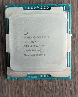 Processore Intel i7-7800x