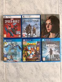 Giochi ps4 e ps5