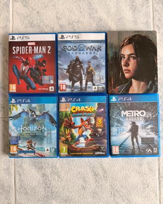 Giochi ps4 e ps5