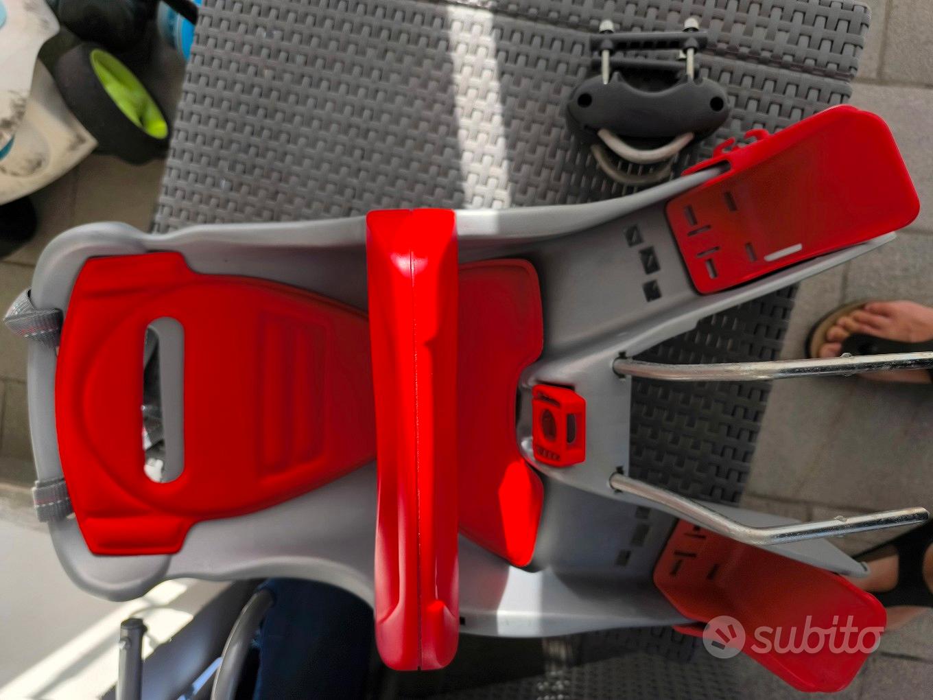 Seggiolino Per Bicicletta Per Bambini, Con Supporto Anteriore Staccabile, Cuscino Regolabile Per Bicicletta Per Bambini, A Sgancio Rapido, Con Poggiapiedi Pieghevole, Cuscino Per Bicicletta Per