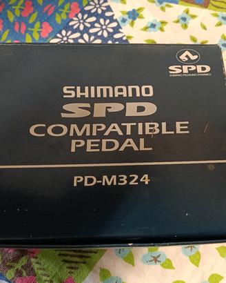 pedali per bici  shimano spd
