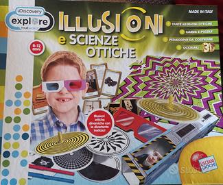 "Illusioni e Scienze Ottiche"di Lisciani Giochi