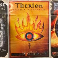 Lotto poster metal Grave Digger Therion HammerFall