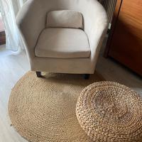 Poltrona pouf tappeto
