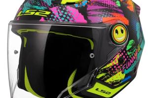 LS2 Bambino Funny II OF622 Funny Joy Black