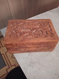 scatola in legno 