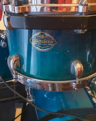 tama starclassic maple marine blue fade tom 12x8
