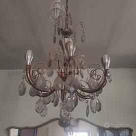 Lampadari con gocce