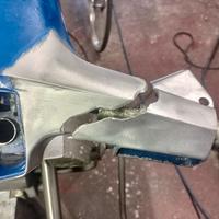 manubrio vespa saldature riparazione ripristino 