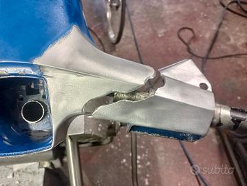 manubrio vespa saldature riparazione ripristino 