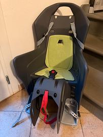 Seggiolino  bambino  posteriore bici Koolah grigio