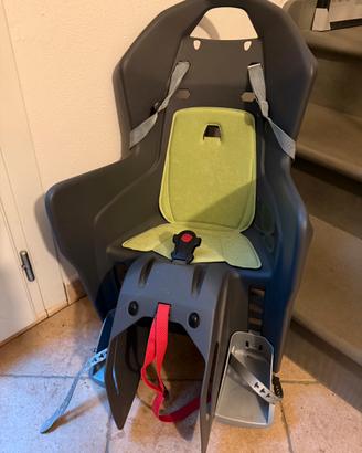 Seggiolino  bambino  posteriore bici Koolah grigio