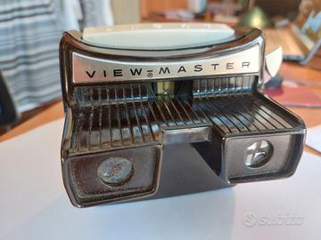 Wiew Master visore 3D vintage retroillum. + 9 set