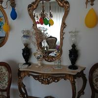 specchiera e consolle Barocco 