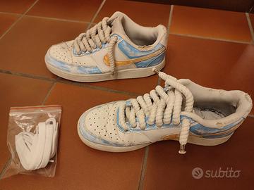 Nike Court Vision Low Next Nature – Triple White