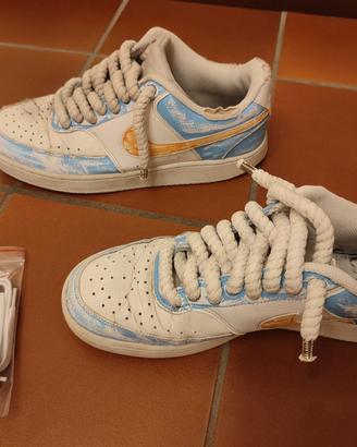 Nike Court Vision Low Next Nature – Triple White
