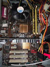 Scheda madre asus P5QL Se +video+cpu