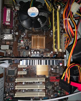 Scheda madre asus P5QL Se +video+cpu