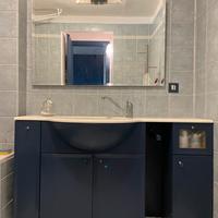 Mobile bagno blu