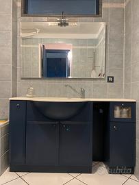 Mobile bagno blu
