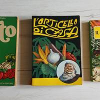 3 libri sull'orto