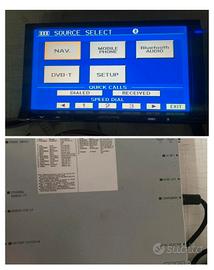 Monitor Alpine TME-M740bt + Centralina Vpa-B222R
