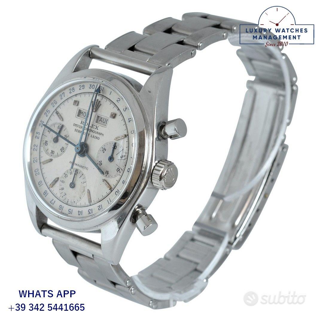 Subito LUXURY WATCHES RIMINI ROLEX Chronograph 6036 Dato Compax Killy 1953 Abbigliamento e Accessori In vendita a Rimini