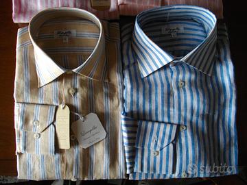 Camicie Lino manifattura Napoletana