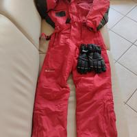 tuta da sci Iceland + guanti 