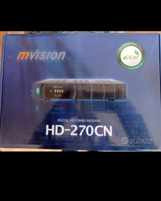 Decoder combo mvision h270cn dvbt2 dvbs2