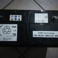 Batteria 80Ah 800A AGM Exide
