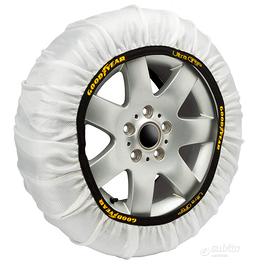 catene da neve in tessuto mai usate Goodyear 