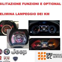 Allineamento proxi Fiat Jeep Alfa 500, Renegade ec