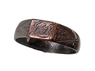 Anello 1884 epoca Vittoriana Regno Unito
