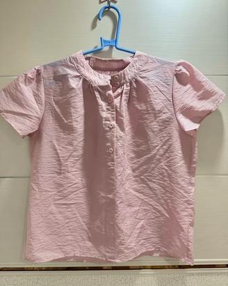 Maglietta a maniche corte rosa