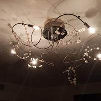 Lampadario alogeno Risolo