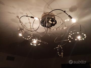 Lampadario alogeno Risolo