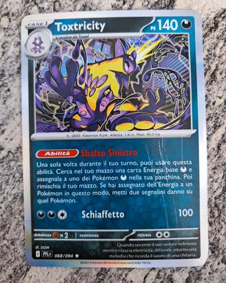 Carta Pokemon Toxtricity 140 PS