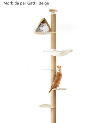 albero tiragraffi a soffitto, arriva fino a 3m