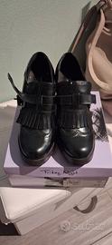scarpe nere con tacco nere 40