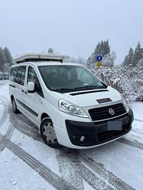 Furgone Fiat Scudo 9posti con webasto gancio train