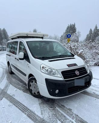 Furgone Fiat Scudo 9posti con webasto gancio train