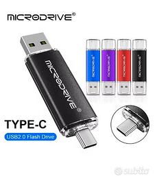 Chiavetta 2in1 USB+USBc 16GB