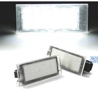 LUCI TARGA A LED PER RENAULT CLIO MEGANE LAGUNA TW