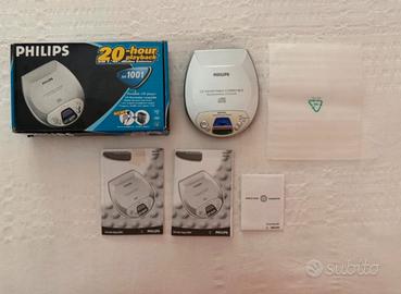 Lettore CD Portatile Vintage Philips AX1001/00