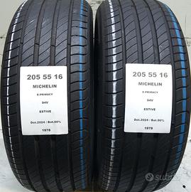2 GOMME 205 55 16 MICHELIN A1978